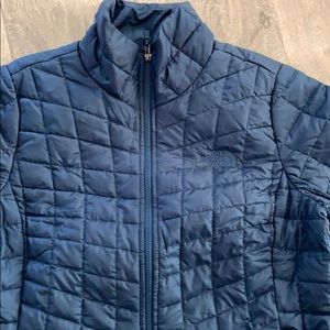 The north face thermoball jacket women navy